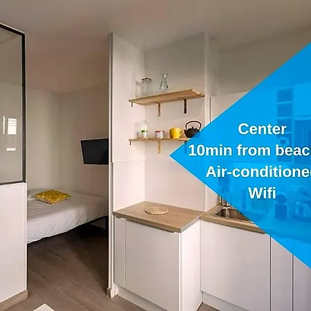 Hotel Nicelidays - Le Berlioz - - 7min From Beaches Nice